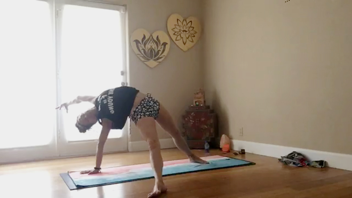 sun and moon salutation vinyasa flow